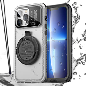 AICase Self-Check Waterproof Diving Phone Case for iPhone 12 13 14 Pro Max 14 Plus