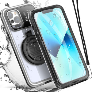 AICase Self-Check Waterproof Diving Phone Case for iPhone 12 13 14 Pro Max 14 Plus