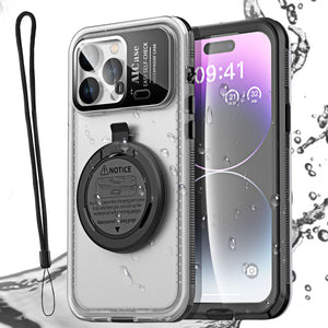 AICase Self-Check Waterproof Diving Phone Case for iPhone 12 13 14 Pro Max 14 Plus