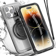 Load image into Gallery viewer, AICase Self-Check Waterproof Diving Phone Case for iPhone 12 13 14 Pro Max 14 Plus