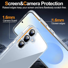 Load image into Gallery viewer, Clear Shockproof Bumper Transparent Case for S25