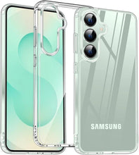 Load image into Gallery viewer, Clear Shockproof Bumper Transparent Case for S25