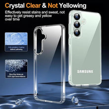 Load image into Gallery viewer, Clear Shockproof Bumper Transparent Case for S25
