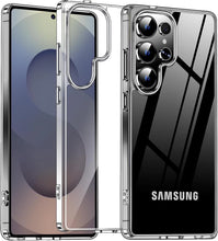 Load image into Gallery viewer, Clear Shockproof Bumper Transparent Case for S25