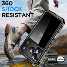 Load image into Gallery viewer, iPhone 17 Waterproof Shockproof Heavy Duty Case