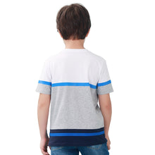 Load image into Gallery viewer, Kids Short Sleeve T shirt Tops White Gray
