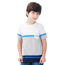 Load image into Gallery viewer, Kids Short Sleeve T shirt Tops White Gray