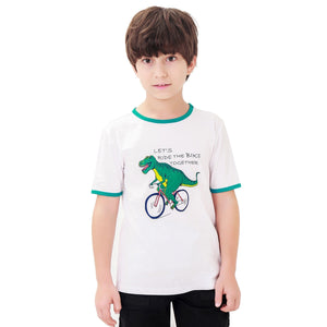 Kids Dinosaur Short Sleeve T Shirt