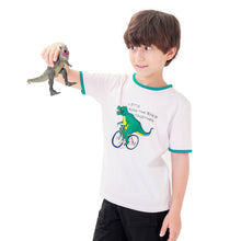 Load image into Gallery viewer, Kids Dinosaur Short Sleeve T Shirt