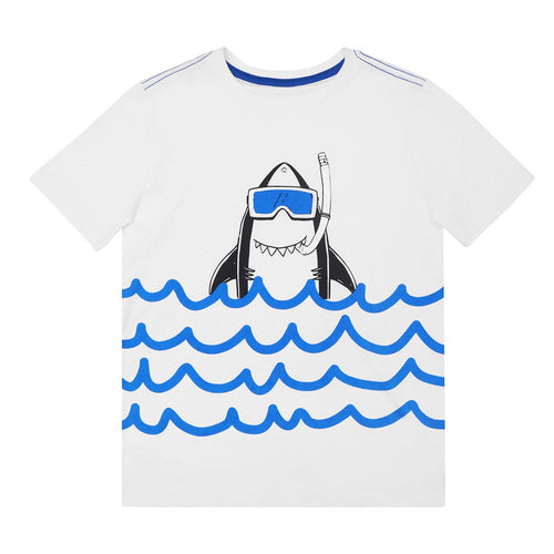 Kids Shark Short Sleeve T Shirt