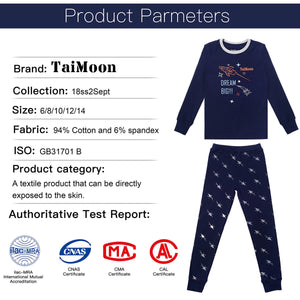 Kids Pyjamas Sleepwear Outfits Set 4-16 Years