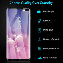 Load image into Gallery viewer, AICase Screen Protector for Galaxy S10 Plus,Black 0.25mm [Soft Curved Film ][HD Clear] [Case Friendly][FullCoverage] [Bubble-Free][Anti Fingerprint] Screen Cover for Samsung Galaxy S10+