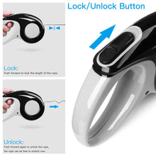 Load image into Gallery viewer, Retractable Dog Leash with Tangle-Free Heavy Duty One Button Break &amp; Lock Tape