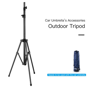 Car Tent Umbrella, Automatic Anti-UV Car Tent Movable Carport Folded Portable Automobile Protection Car Umbrella