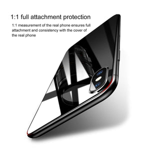 iPhone XS Plus 6.5'' 2018 Screen Protector [Front + Back], AICase Tempered Glass Front and Back Anti Scratch/Anti-Fingerprint HD Transparent 9H Toughened Glass Film Full Coverage for iPhone Xs Plus