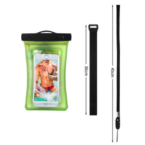 AICase Waterproof Phone Bag, Universal Cellphone Dry case Pouch with Float Function