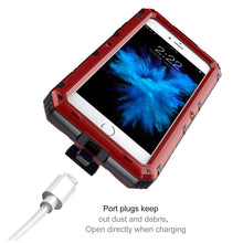 Load image into Gallery viewer, iPhone 7 Plus/ 8 Plus Waterproof Case, AICase IP68 Underwater Heavy Duty Cover [Full Body Protective] Metal Shockproof Shell with Built in Screen Protector for iPhone 7 Plus/ 8 Plus