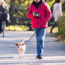 Load image into Gallery viewer, Retractable Dog Leash with Tangle-Free Heavy Duty One Button Break &amp; Lock Tape