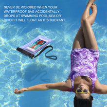 Load image into Gallery viewer, AICase Waterproof Phone Bag, Universal Cellphone Dry case Pouch with Float Function