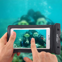 Load image into Gallery viewer, Waterproof Case Universal Dry Bag Pouch &amp; Neck Strap for Smartphones 5.5&quot; less