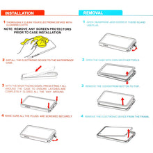 Load image into Gallery viewer, iPad Mini 4 and Mini 5 IP68 Waterproof Case with Lanyard Built-in Screen Protector
