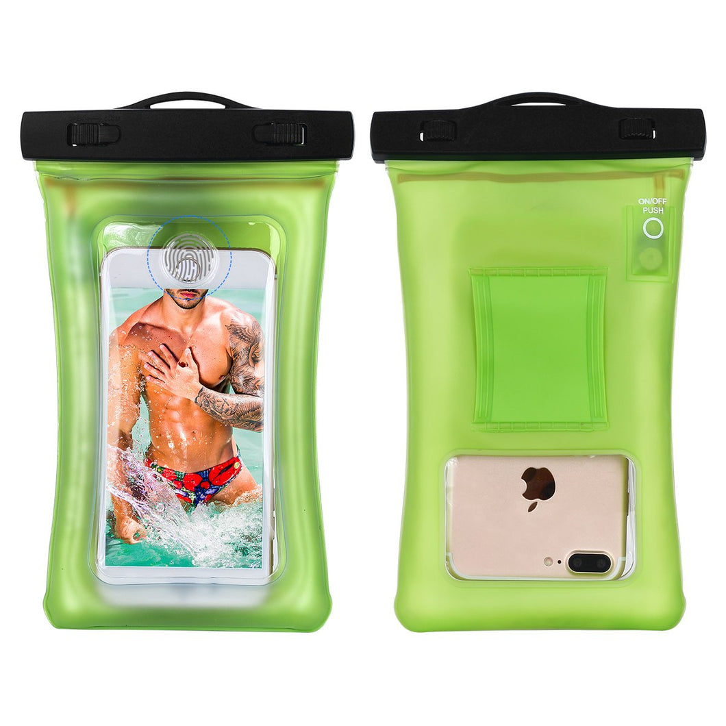 AICase Waterproof Phone Bag, Universal Cellphone Dry case Pouch with Float Function