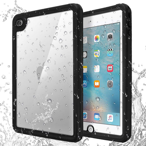 iPad Mini 4 and Mini 5 IP68 Waterproof Case with Lanyard Built-in Screen Protector