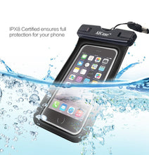 Load image into Gallery viewer, Waterproof Case Universal Dry Bag Pouch &amp; Neck Strap for Smartphones 5.5&quot; less