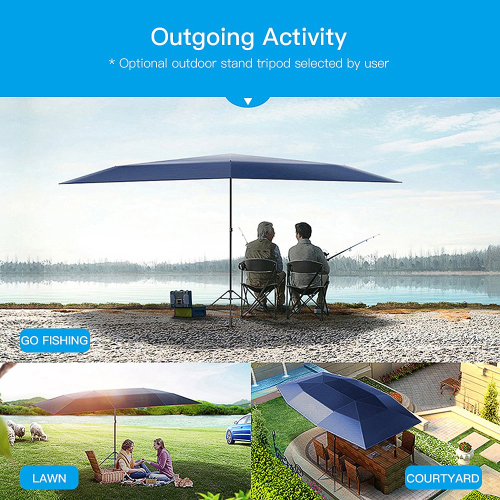 car tent umbrella Car Tent Umbrella, Automatic Anti-UV Car Tent Movable Carport Folded P – TaiMarket.com