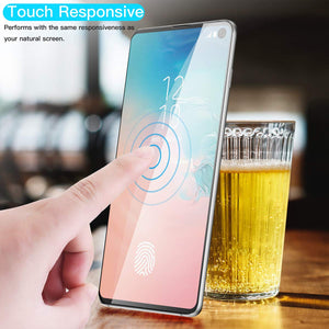 Screen Protector for Samsung Galaxy S10 E (2019),AICase0.12mm [Soft TPU ][Compatible with in-Display Finger] [Case Friendly][Full Screen Coverage] Anti Fingerprint Screen Cover for Samsung Galaxy S10 E