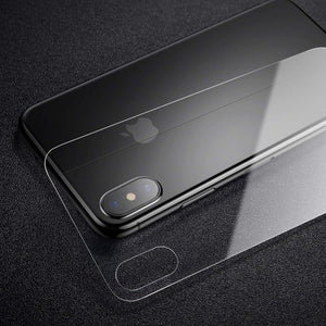 AICase Tempered Glass Front and Back Anti Scratch/Anti-Fingerprint HD Transparent 9H Toughened Glass Film Full Coverage for iPhone XS