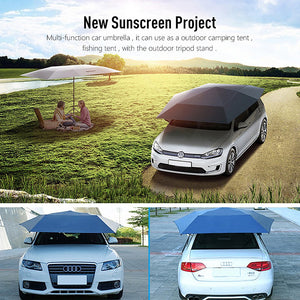 automatic car tent Car Tent Umbrella, Automatic Anti-UV Car Tent Movable Carport Folded P – TaiMarket.com