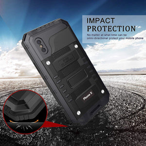 Samsung Galaxy S22 Ultra Waterproof Case - Shockproof Military Armor Cover  With Screen Protector