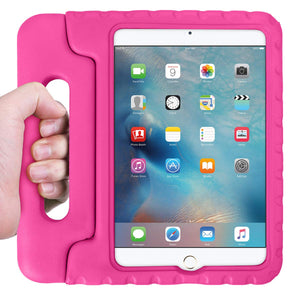 iPad Mini 1/2/3 Kids Shockproof Bumper Hard Case with Handle Stand and Screen Protector