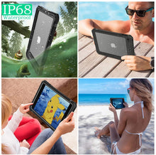 Load image into Gallery viewer, iPad Mini 4 or Mini 5 High Touch Sensitivity ID IP68 360 Degree Shockproof Protective Cover with Kickstand