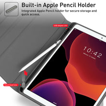 Load image into Gallery viewer, Leather Keyboard Case with Pencil Holder For  iPad 10.2