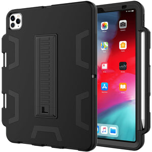 iPad Pro 11 Inch Hybrid Rubber Shockproof Heavy Duty Stand Cover