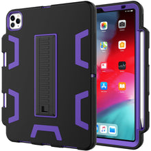 Load image into Gallery viewer, iPad Pro 11 Inch Hybrid Rubber Shockproof Heavy Duty Stand Cover
