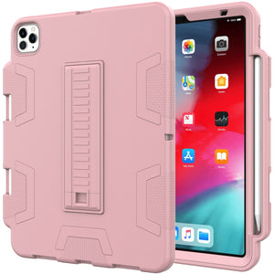 iPad Pro 11 Inch Hybrid Rubber Shockproof Heavy Duty Stand Cover
