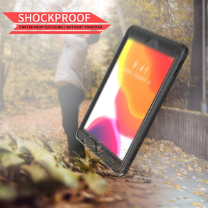 Waterproof Protective Case with Built-in Screen Protector ShockAbsorbing Bumper Dustproof Submersible FullBody Case for iPad 10.2 2019 7th Generation