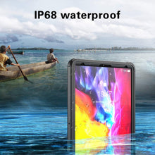 Load image into Gallery viewer, Waterproof Case,with Built-in Screen Protector Dustproof Submersible Full-Body Cover for 2020 iPad Pro 12.9