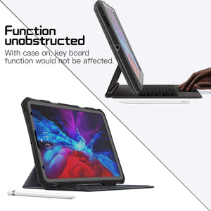 Shellbox iPad Pro 11 IP68 Waterproof Case with Lanyard and Kickstand