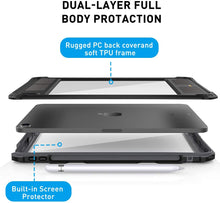 Load image into Gallery viewer, iPad Air 4th Gen 2020 10.9 inch IP68 Waterproof Case Cover with 360 Full-Body Underwater Protection and Lanyard Kickstand