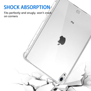 iPad Pro 11 or 12.9 Slim Case Shockproof Clear TPU Protective Cove Caser