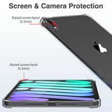 Load image into Gallery viewer, Clear Shockproof Slim TPU Protective Cover Case for iPad Mini