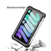 Load image into Gallery viewer, Waterproof Shockproof Dirtproof Case Cover with Stand for iPad Mini 6th 2021