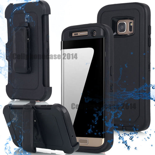 Armor Commute Series Hard Case with Belt Clip Holster for Samsung Galaxy S7 and S7 Edge