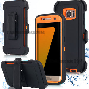 Armor Commute Series Hard Case with Belt Clip Holster for Samsung Galaxy S7 and S7 Edge