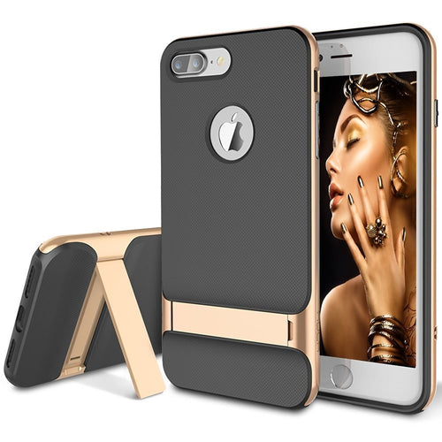 Rock iPhone 7+ Plus Anti-scratch Protection Ultra Thin  Kickstand Case Cover