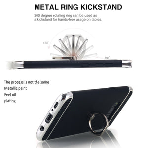 Samsung Galaxy Note 8 Phone Case Ring Holder Kickstand Slim Hybrid Back Cover